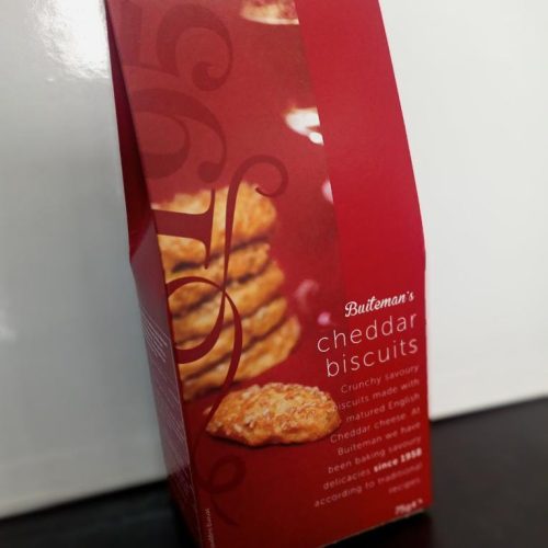 Buitemans Cheddar biscuits